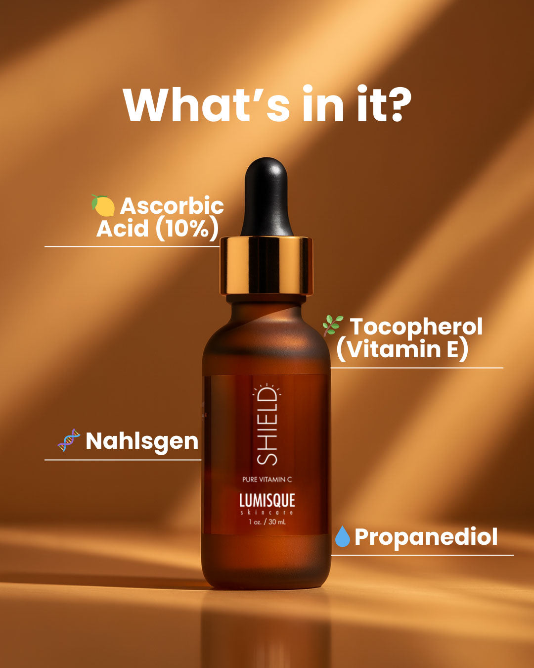 SHIELD Pure Vitamin C by LUMISQUE