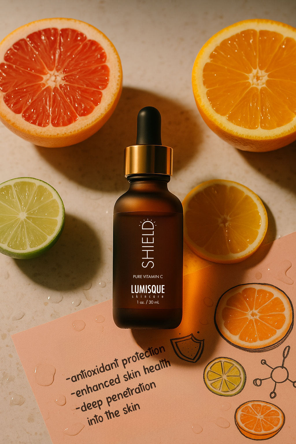 SHIELD Pure Vitamin C by LUMISQUE