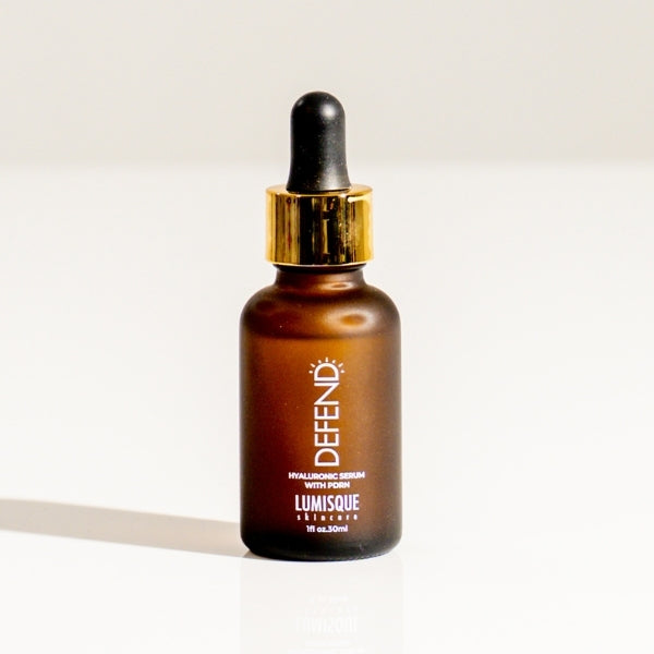 DEFEND HA Serum with PDRN — by Lumisque — Next-generation hydrating serum pairing hyaluronic acid with PDRN — the regenerative salmo