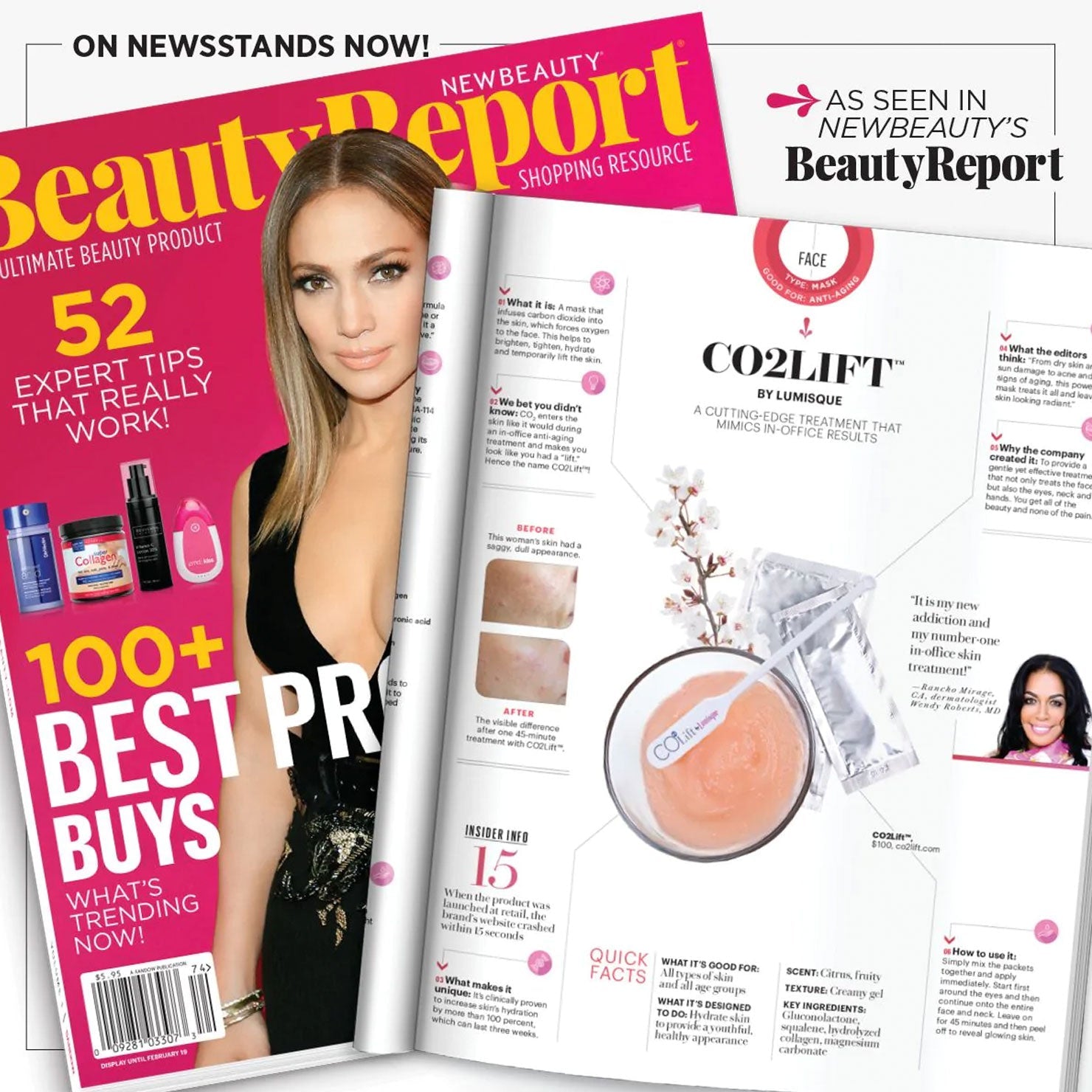 CO2Lift New Beauty Mag